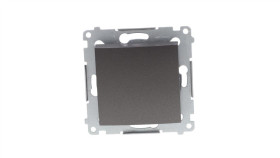 Simon 54 Przycisk Pojedynczy, Szybkozłącza, Antracyt Dpr1.01/48