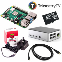 TelemetryTV Digital Signage Raspberry Pi 4 Kit [Discontinued]