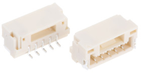 Wtyk PCB 5-pinowe raster: 1.25mm JST Montaż powierzchniowy 1.0A 50.0 V.