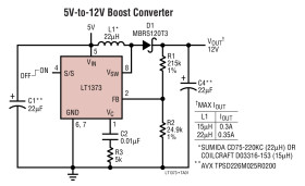 250kHz Low Supply Current High Efficiency 1.5A Switching Regulator