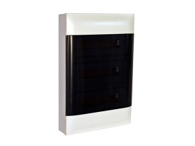 Rozdzielnica natynkowa 36 modułowa 3x12M drzwi transparentne IP40 Practibox S 135433 LEGRAND