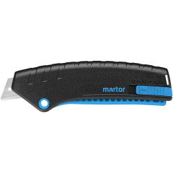 Martor 12500202 SECUNORM MIZAR Knife: Rounded Blade Lever GS Certified