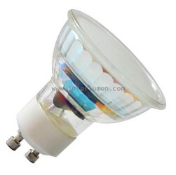 GU10 Fi.50 1.8W WW Led 120deg; Oro 1402