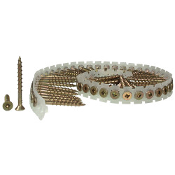 Senco 45X60MY DuraSpin&#xAE; Collated Screws Flooring/Wood SQ2 4.5 x 60mm (Pack 1000)