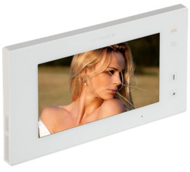 Wielofunkcyjny monitor przeznaczony do pracy w systemie VIDOS DUO o przekątnej 7 cali 800 x 480 pix M1021W
