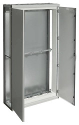 Hager Dodatkowy rozdzielacz stojaka 1100 x 2000 x 400 stal szaro-biały (ral 7035) 1 szt.