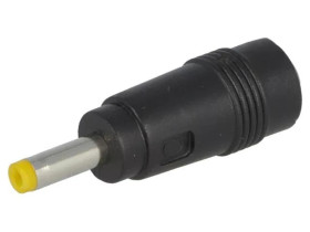 Adapter wtyk prosty In 5,5/2,1 Out 4,0/1,7 5A ZS21X55/17X40