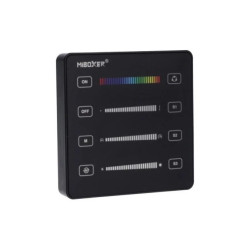 Panel MiLight Digital SPI RGB+CCT czarny bat sterownik cyfrowy B6