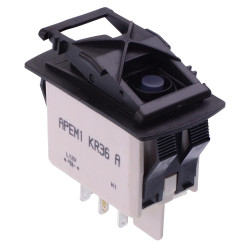 KR36JAXNNH APEM On-On Blue LED 12V Automotive Rocker Switch SPDT