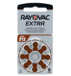 BAT.SLUCH.312 RAYOVAC EXTRA OP.8SZT 1SZT