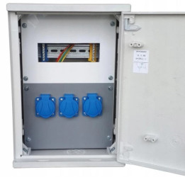 Rozdzielnica budowlana erbetka 3x230 rozdzielnia złącze kablowe pomiarowe RBO24