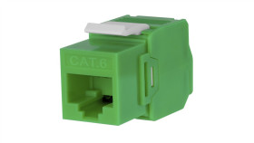 Moduł Keystone Utp Kat.6 Beznarzędziowy Zielony Neku