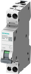 Wyłącznik nadprądowy MCB, Typ C, 1+N, 4A, 230V, na szynę DIN, Siemens 5SL6004-7, 5SL6