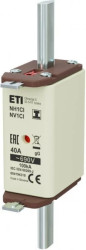 Wkładka bezpiecznikowa - zaczepy izolowane NH1C/I 40A gG 690V 004194310 /3szt./