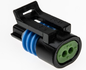 Złącze samochodowe 2-pinowe Delphi -rzędowe Żeński 14A Metri-Pack 150.2 Pull-To-Seat Montaż na kablu Połączenie