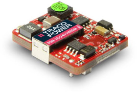 TracoPower TON 15-4812WISM Przetwornica DC/DC, do PCB 48 V/DC 12 V/DC 1.3 A 15 W Ilość wyjść: 1 x Content 1 szt.