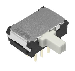 Przełącznik suwakowy, DPDT, THT, 12V dc, 100 mA, -40 → +85°C, Alps Alpine