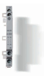 Styk pomocniczy do styczników serii 22.32/22.34 konfiguracja 2Z, montaż boczny 022.33