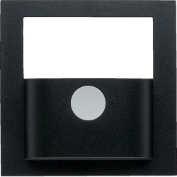 KNX e/s B.x Płytka czołowa do modułu czujnika ruchu KNX, antracyt mat, lak. 80960485