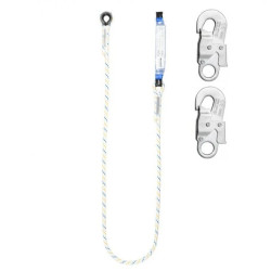 Amortyzator z linką nieregulowaną LB101 i zatrzaśnikami 2 x AZ002 2 m