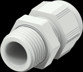Cable gland, M16, Clamping range 4 to 8 mm, IP68, light gray, 1SNG601037R0000