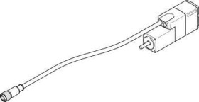 Silnik krokowy FESTO EMMS-ST-28-L-SB 1451383, 0.09 Nm, 1.4 A