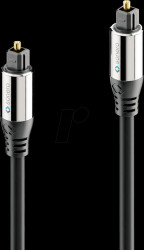 S-OC100-020 Toslink Kabel, Toslink Stecker, 2 m