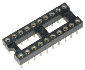 DIL 20 precyzyjna podstawka pod układ scalony THT