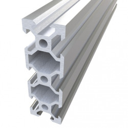 Profil aluminiowy V-Slot 2060 anodowany srebrny 250mm