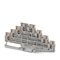 Wielorzędowa złączka szynowa Phoenix Contact poziomy: 4 26AWGWciskane 13364