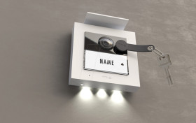 VS-21 W Video doorbell with RFID access control, white