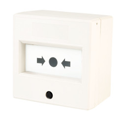 Comus CP74SW Like Glass White Emergency Door Release Point