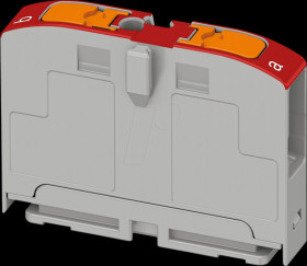 1019463 Distribution block - PTVFIX 2X2.5, red