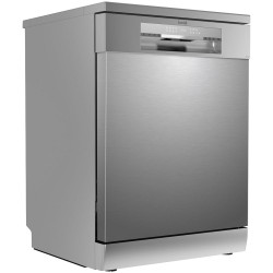 Baridi DH167 Regular Sized Freestanding Dishwasher 60cm Wide - Silver