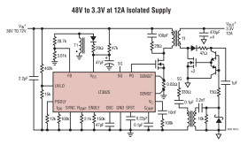 Isolated No-Opto Synchronous Flyback Controller with Wide Input Supply Range