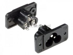 Gniazdo męskie ( koniczyna) panel przykr