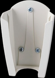 Wall mount, ABS, (L x W x H) 168 x 74.4 x 35.4 mm, gray white, A9168307