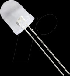 10034R1C-CSE-E LED 10mm, wired, red, 9000 mcd, 25°