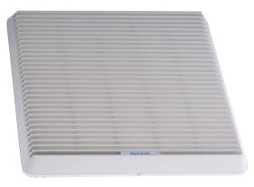 Vent-Axia Kratka wentylacyjna, T, Biały, Stal powlekana proszkowo Równoległy 300 mm 300 mm 15 mm