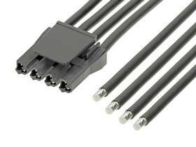 Molex 2160111043 Obudowa złącza pin żeńskiego na kabel, piny: 4, 1 szt.