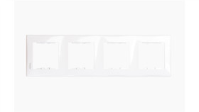 Sedna Ramka Poczwórna Biała Pionowa Sdn5802021