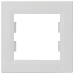 Schneider Electric EPH5800121D Asfora bracket 1-fold frame white IP20