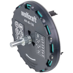 Wolfcraft 5978000 Hole Saw 1-Piece Durable Steel For Precision Cutting