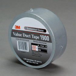 3M 1900SI50 Cloth tape Silver 50 m x 50 mm Adhesive Tape