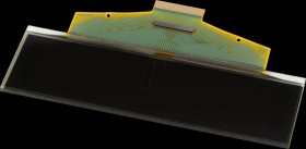 DEP256064A1-Y OLED, 256x64 px, yellow/black, 2.8inch