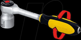 23082 Rotary ratchet 1/4" (0.64 cm)