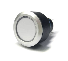 Nasadka przełącznika Chwilowy SPDT średnica wycięcia 22.2mm, montaż panelowy RS PRO