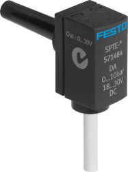 FESTO 571480 Przetworniki ciśnienia SPTE-P10R-S6-B-2.5K, 10 - 30 V/DC, 1 szt.