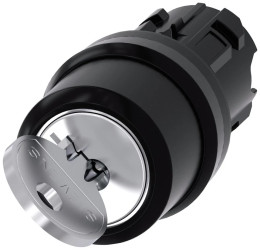 Przełącznik z kluczem 22mm tworzywo 2 poz O-I Ronis nr SB30 klucz w poz O SIRIUS ACT 3SU1000-4BF01-0AA0