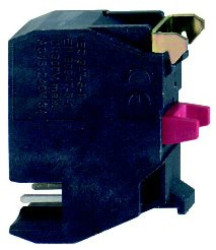 Blok styków pojedynczy dla głowicy O22 1NC złącze wtykowe ZBE1024